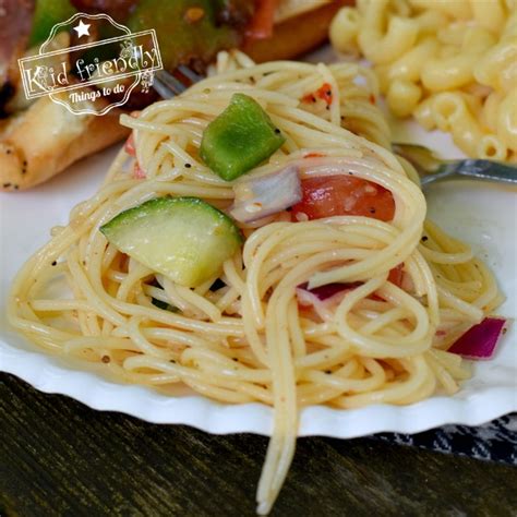 cold-spaghetti-salad-with-italian-dressing-with-video image