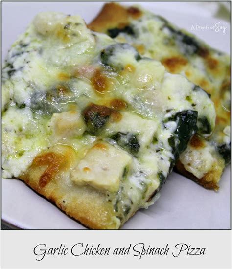 garlic-chicken-and-spinach-pizza-a-pinch-of-joy image