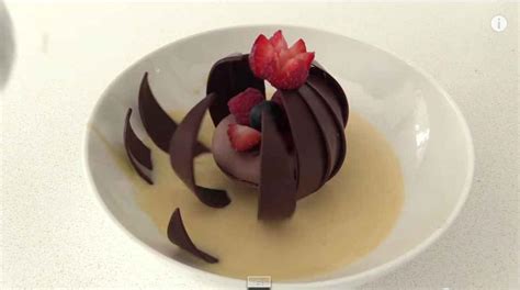 chocolate-flower-dessert-recipe-how-that-chocolate image