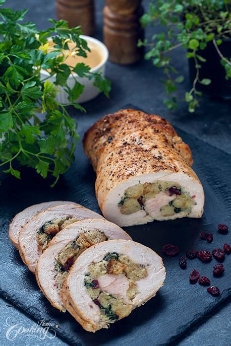 turkey-roulade-with-cranberry-and-spinach-stuffing image