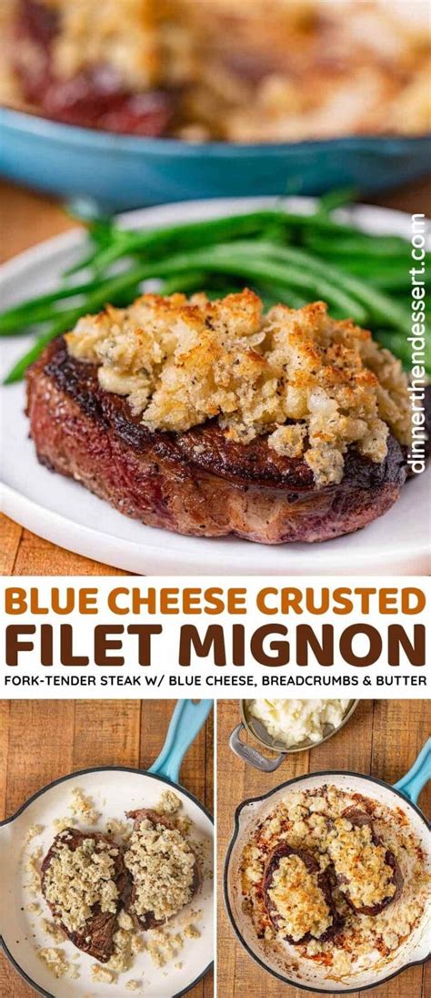 blue-cheese-crusted-filet-mignon-dinner-then-dessert image