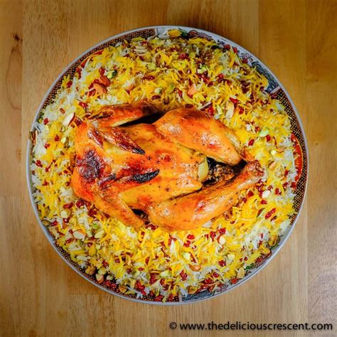 zereshk-polo-barberry-rice-with-saffron-chicken image