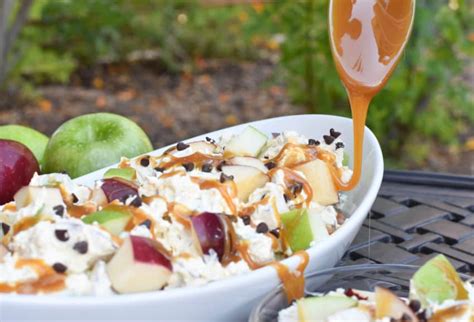 caramel-apple-salad-fall-camping-at-its-finest-the image
