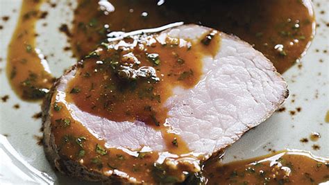 grilled-pork-tenderloin-with-green-peppercorn-sauce image