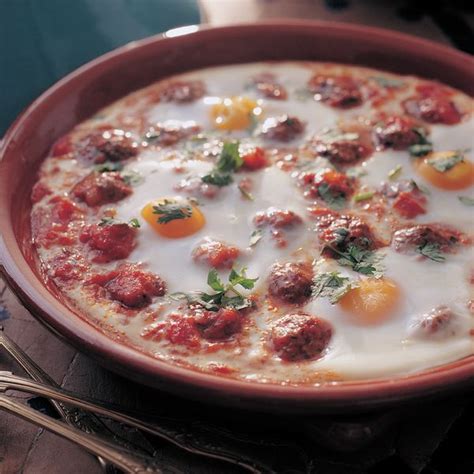 kefta-mkaouara-spicy-egg-meatball-and-tomato-tagine image