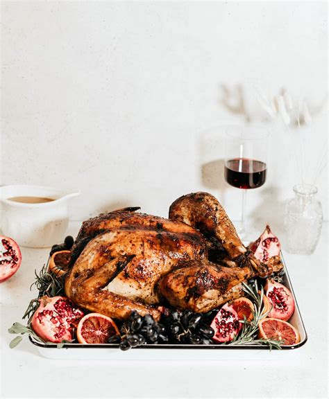 herb-butter-maple-roasted-turkey-ambitious-kitchen image