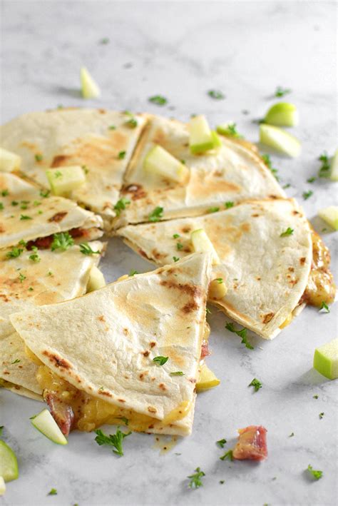 honey-ham-gouda-and-apple-quesadillas-simple image