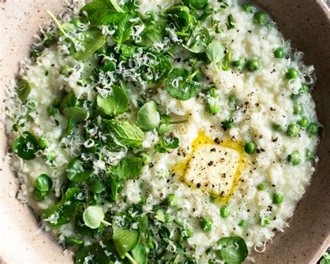 spring-pea-risotto-with-parmesan-basil-the-original image