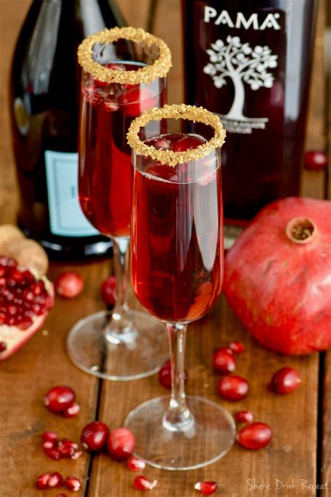 cranberry-pomegranate-champagne-cocktail-shake image