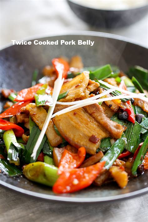 twice-cooked-pork-szechuan-pork-stir-fry-china image