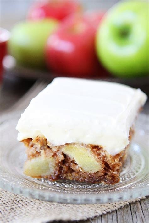 apple-cake-with-cream-cheese-frosting-two-peas image