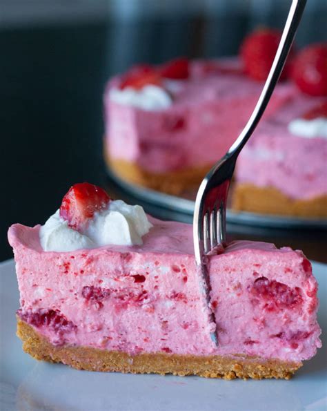 the-best-no-bake-berry-cheesecake-an-easy-summer image