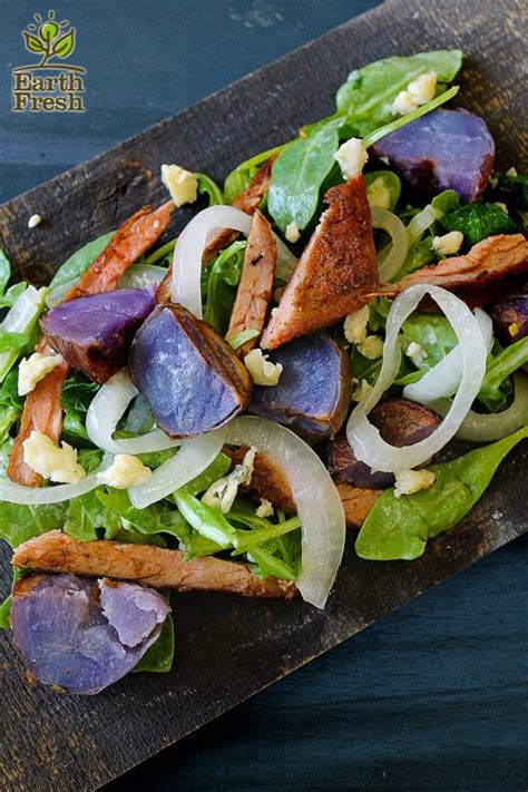 grilled-purple-potato-and-steak-salad-produce-made image