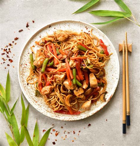 sweet-and-sour-chicken-with-noodles-everyday-delicious image
