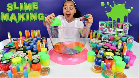mixing-all-my-slimes-diy-giant-slime-smoothie-toys image