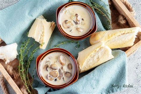 easy-instant-pot-mushroom-soup image