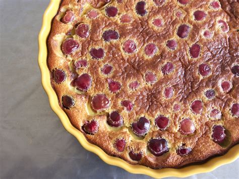 clafoutis-recipe-french-cherry-flan-whats4eats image