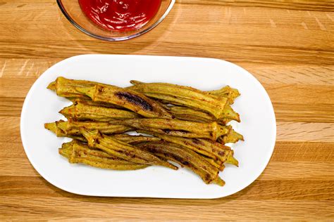 cajun-baked-okra-healthy-and-full-of-flavor image