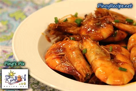 filipino-sweet-and-spicy-shrimp-recipe-pinoy image