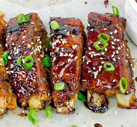 sticky-asian-baked-pork-ribs-savor-with image