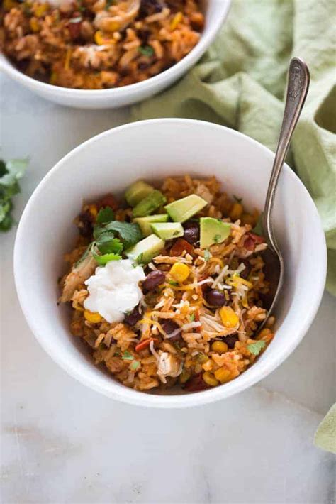 instant-pot-chicken-taco-bowls-tastes-better-from-scratch image
