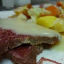 slow-cooked-corned-beef-with-horseradish-sauce image
