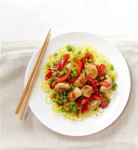 quick-chicken-and-edamame-stir-fry-canadian-living image