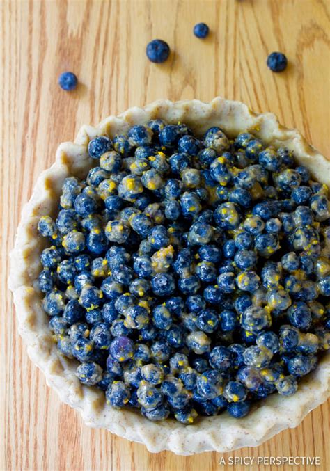fresh-blueberry-pie-with-almond-pie-crust-a-spicy image