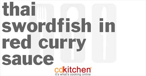 thai-swordfish-in-red-curry-sauce image
