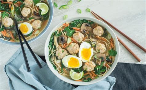 ginger-spiked-mini-turkey-meatball-soup-canadian image