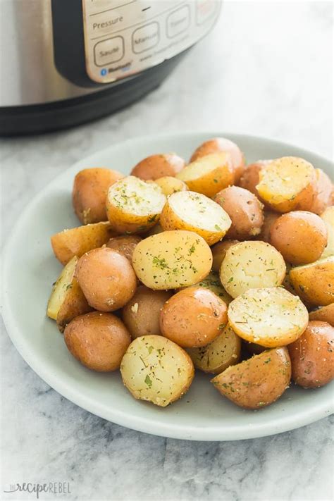 garlic-herb-instant-pot-potatoes-the-recipe-rebel image