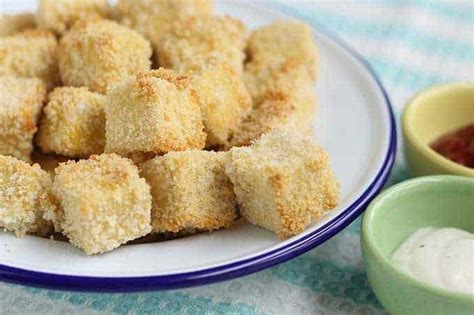 crispy-baked-tofu-nuggets-so-good-easy-yummy image