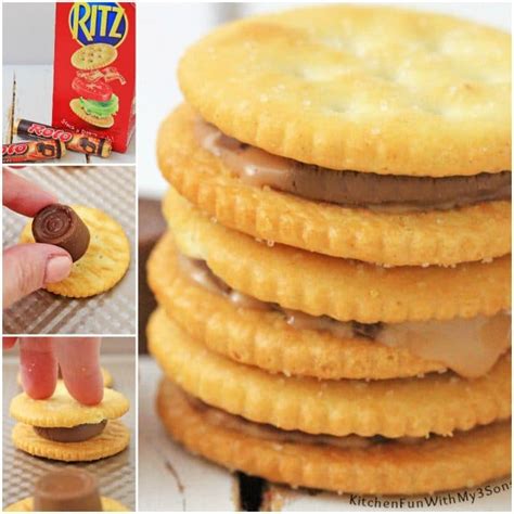 rolo-stuffed-ritz-crackers-just-2-ingredients-kitchen image