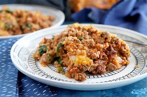 easy-and-healthy-quinoa-casserole-recipe-foodal image