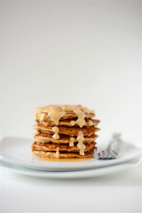 peanut-butter-flaxseed-pancakes-minimalist-baker image