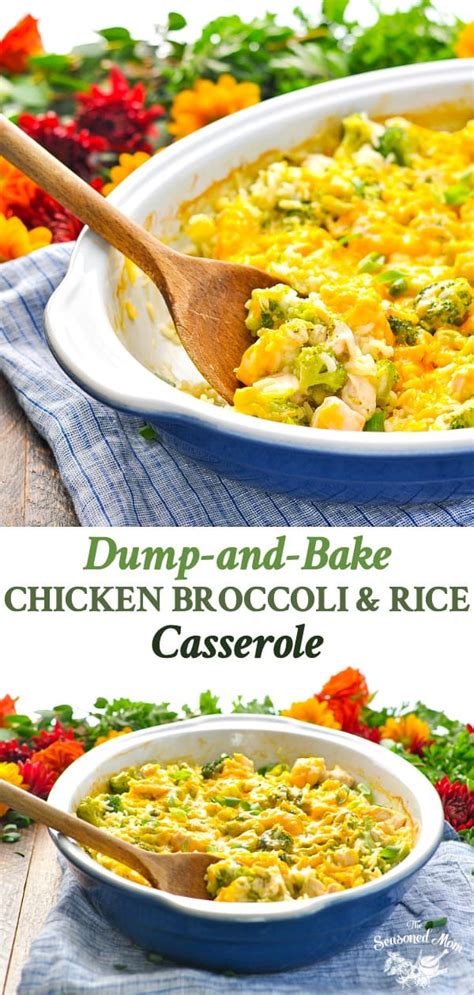 dump-and-bake-chicken-broccoli-rice-casserole-the image