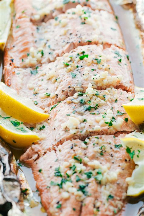 honey-butter-garlic-baked-salmon-the-food-cafe image