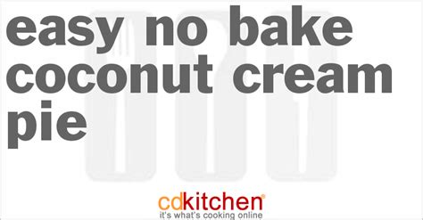 easy-no-bake-coconut-cream-pie image