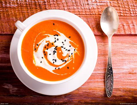 pumpkin-soup-with-honey-and-cloves image