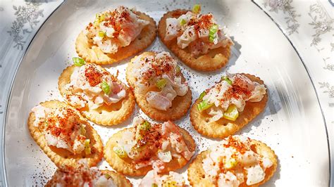 creamy-shrimp-on-crackers-recipe-bon-apptit image