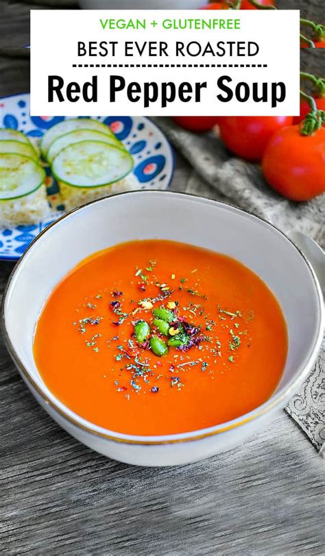 roasted-red-pepper-soup-with-tomato-carrot image