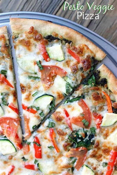easy-veggie-pizza-recipe-tastes-better-from-scratch image