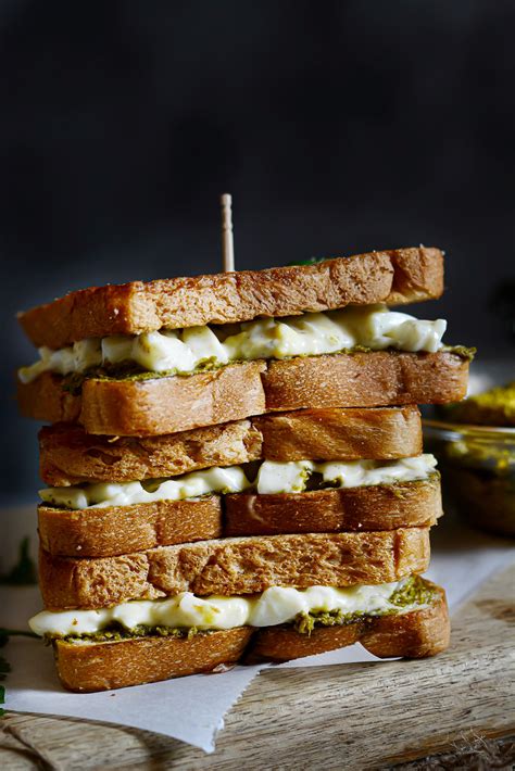 pesto-egg-salad-sandwiches-spoon-fork-and-food image