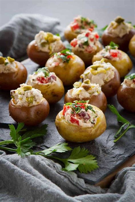 mini-goat-cheese-stuffed-potato-appetizers-greek image