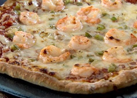 new-orleans-shrimp-pizza-recipe-sandra-lee-food image