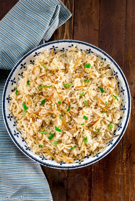 rice-pilaf-recipe-with-vermicelli-flavor-mosaic image