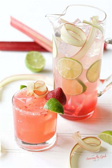 strawberry-rhubarb-margarita-recipe-savoring-the image