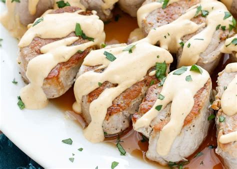 pan-fried-pork-medallions-with-creamy-wine-sauce image