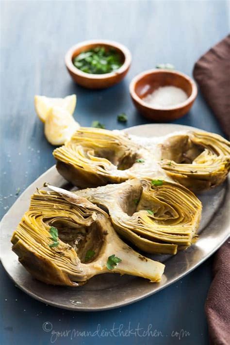 oven-braised-artichokes-with-garlic-and-thyme image