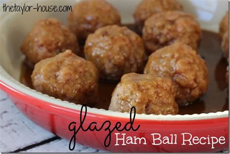 delicious-glazed-ham-ball-recipe-the-taylor-house image
